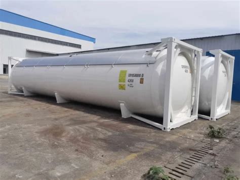 Gas Transport Storage Tank Container T50 40ft Iso Tank Container Tank