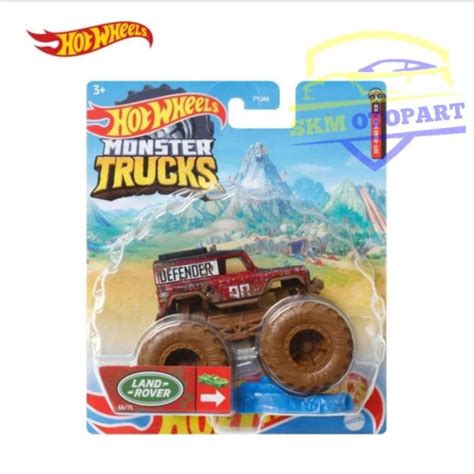 Promo Hot Wheels Hotwheels Monster Trucks Land Rover Deffender Diskon Di Seller