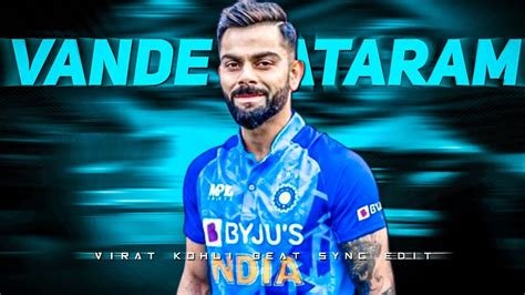 Vande Mataram X Virat Kohli Beat Sync Republic Day Special