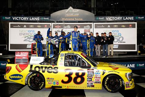 No. 38 NASCAR Ford F-150 Wins Shortened Daytona 2023: Video