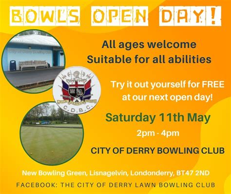 Heres Your Chance The City Of Derry Lawn Bowling Club