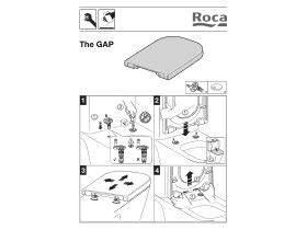 Roca The Gap Square Rimless Soft Close Quick Release Seat White From Reece