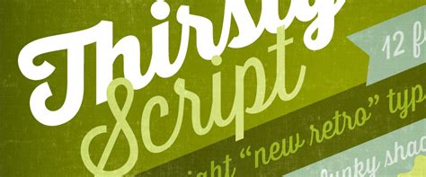 10 Must Have Casual Script Fonts With A Vintage Flare Medialoot