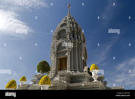 Her Royal Highness Kantha Bopha S Stupa The Royal Palace Phnom Penh