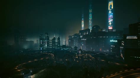 View of NC from the Arasaka Estate at Cyberpunk 2077 Nexus - Mods and community