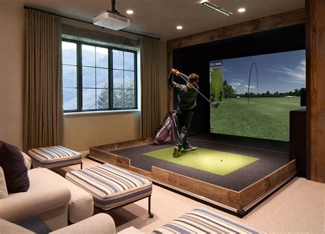 Full Golf Simulator Setup