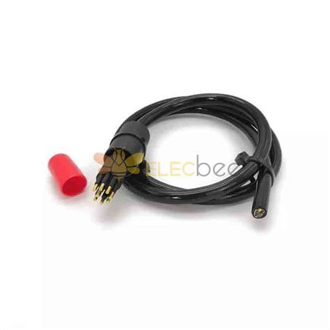 Ip69 Subsea 7000m Marine Underwater Connector 5 Pin Singe End Cable Male Plug Female Socket Wet