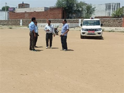 Sdm Inspected The Camp Site Gave Necessary Guidelines To The Officials