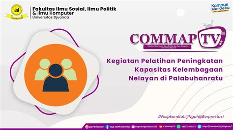 Kegiatan Pelatihan Peningkatan Kapasitas Kelembagaan Nelayan Di