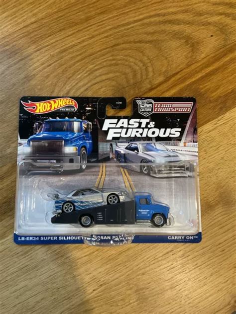 Nissan Skyline R Gtr Team Transport Carry On Hot Wheels With