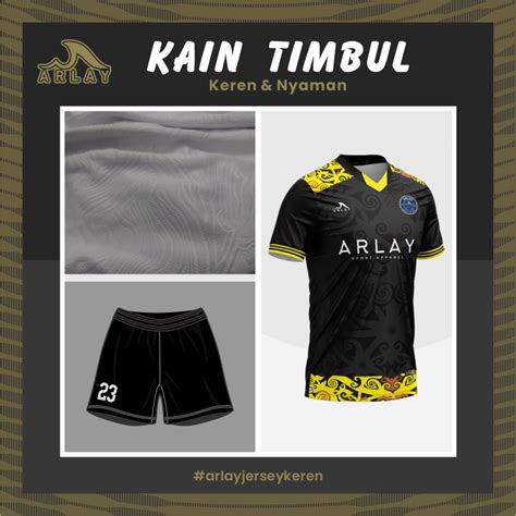 Jual Arlay Jersey Futsal Bola Motif Dayak Printing Custom Bisa Satuan