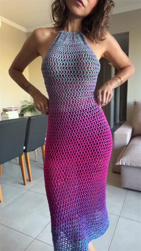 Vestido De Crochê Simples - Modelo De Vestido De Croche Facil Crochê De Luxo: 13 Vestidos Em