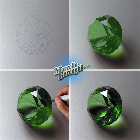 Drawing Emerald - Marcello Barenghi