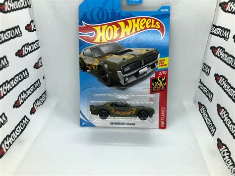 Hot Wheels Mercury Cougar Mainline HW Flames