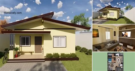 Low Budget Meter Simple Bungalow House Design Idea Housedesigns