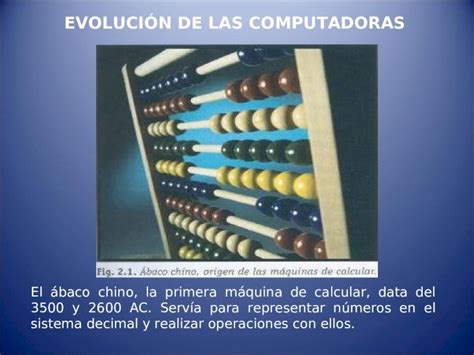 Ppt Evoluci N De Las Computadoras El Baco Chino La Primera M Quina