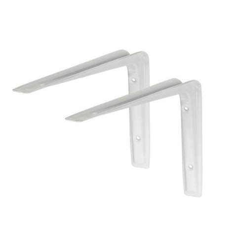 Dolle Altura In White Steel Shelf Bracket Set Of The