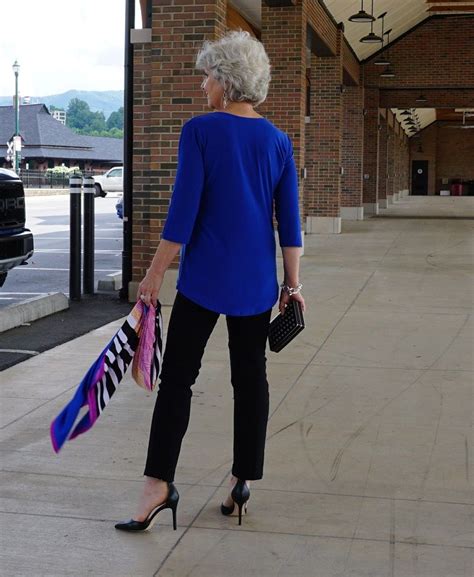 True Blue SusanAfter60 Over 60 Fashion Fashion Older Women