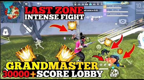 How To Free Fire Grandmaster Lobby Game Play Score Lobbyfree