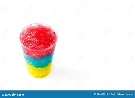 Colorful Slushie of Differents Flavors Stock Image - Image of yellow ...