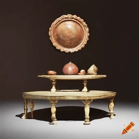 Ancient Roman Style Decadent Coffee Table On Craiyon