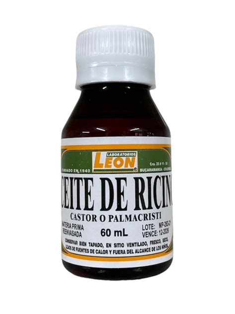 Aceite De Ricino Laboratorios L On S A