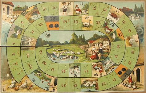 Gaense Spiel Game Of The Goose Jeu De Loie Gioco Delloca1920