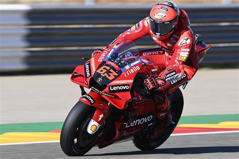 Hasil Kualifikasi MotoGP Aragon Bagnaia Pole Quartararo Grid Ke 6