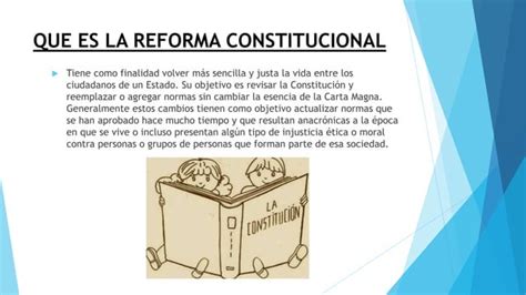 9 Cambios Normativos En La Reforma Constitucional Pptx