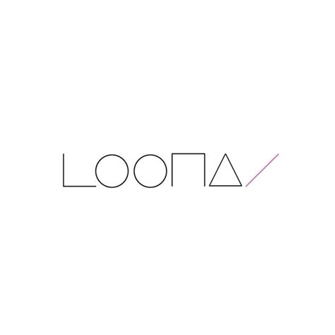 Loona Logo Music Photo Written Logo Logo Design