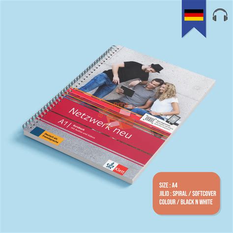 Jual Buku Bahasa Jerman Netzwerk Neu A Kursbuch Dan Bungsbuch