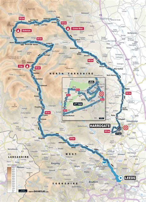 Full Routes And Race Schedule For Yorkshire Uci Road World