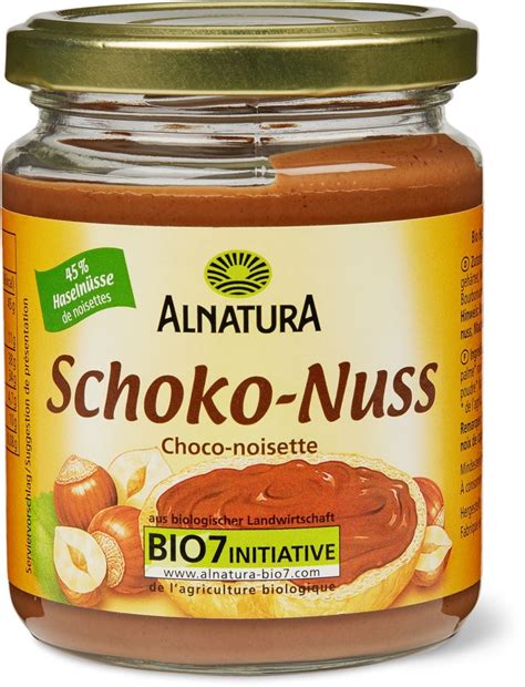 Alnatura Schokolade Nuss Creme Migros Alnatura