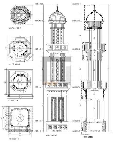 Detailed Miniature Tower Design