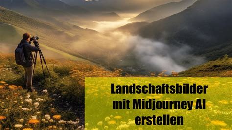 Ultra Realistische Landschaften Mit Midjourney Erstellen Youtube