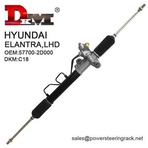 Supply 57700 2D000 HYUNDAI ELANTRA LHD Hydraulic Power Steering Rack