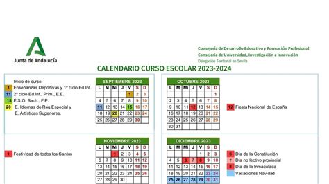 Calendario Escolar Andalucia Mapa Provincias Rds Fuel