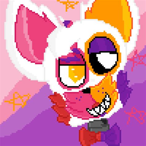 Pixilart Ftfoxy And Lolbit By Goldiebear