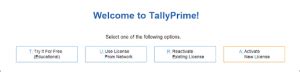 How To Activate Tallyprime License New User It Solutions And Services