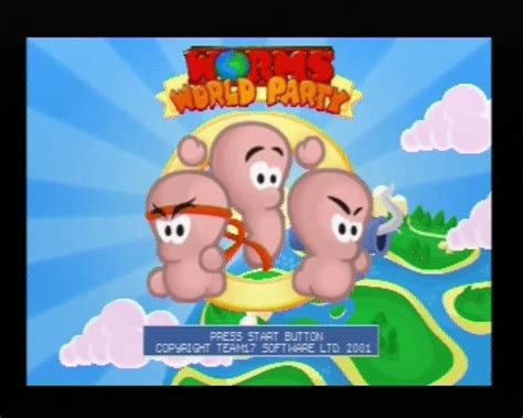 Worms - World Party (Playstation) | World party, Playstation, Sony ...