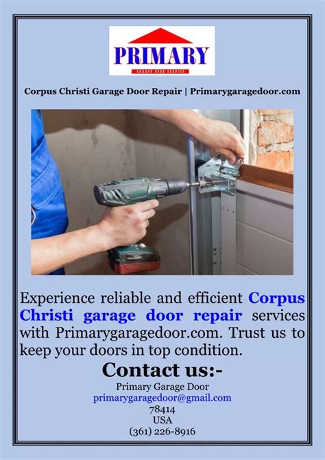 Ppt Corpus Christi Garage Door Repair Powerpoint Presentation Id 13357698