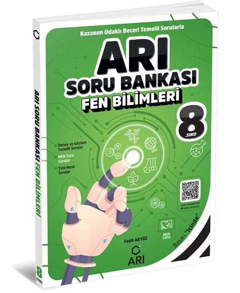 8 Sınıf Fen Bilimleri Arı Soru Bankası Arı Yayın Arı Yayıncılık