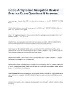 Gcss Army Store Forward Maintenance Test Questions And Answers