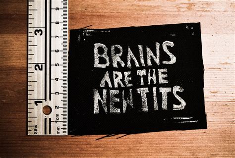 Patch Brains Are The New Tits Etsy