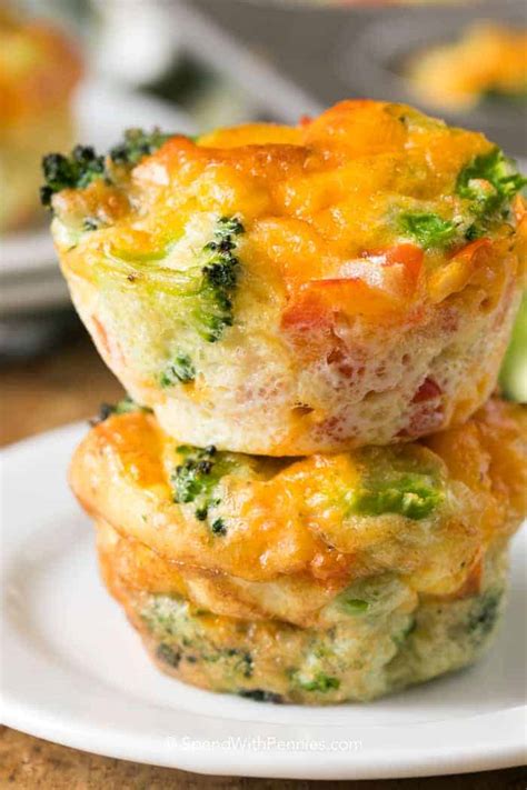 Veggie Egg Muffins Spend With Pennies