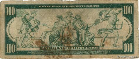 100 Dollars ÉTATS UNIS D AMÉRIQUE Philadelphie 1914 P 363bC b94 6146