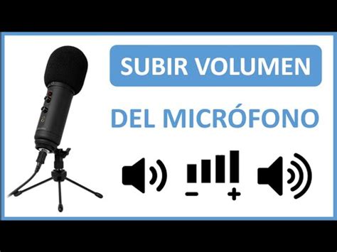 Aumentar El Volumen De Tu Micr Fono En Pc Subir El Volumen Del