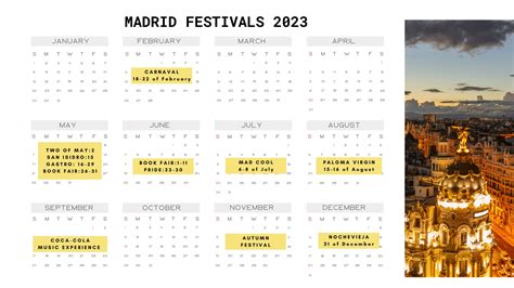 11 Top Festivals In Madrid Tickets And Tour Dates