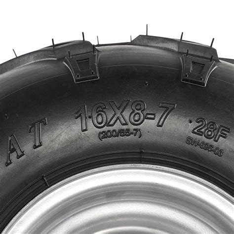 X Tire Tubeless Wheel Rim Lug For Quad Atv Coolster Cc