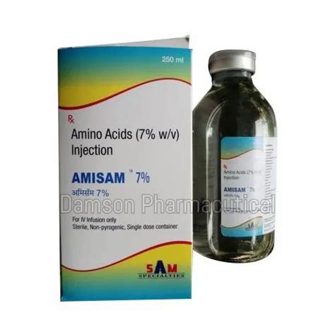 Amino Acid Injections Packaging Size Ml At Rs Bottle In Surat